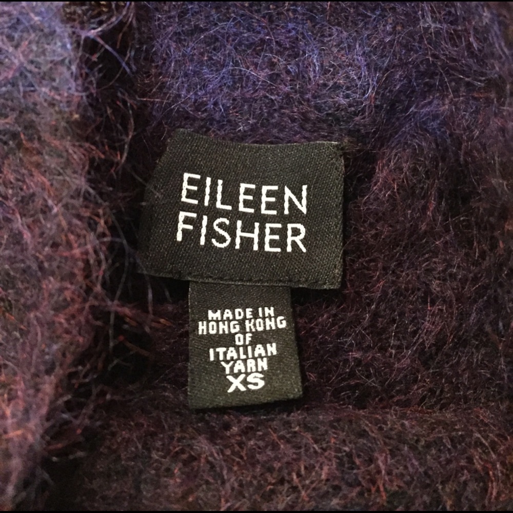 Eileen Fisher XS Mock Turtleneck Sweater