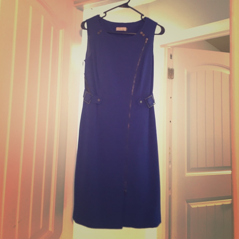 Calvin Klein Zipfront Dress - Size 4