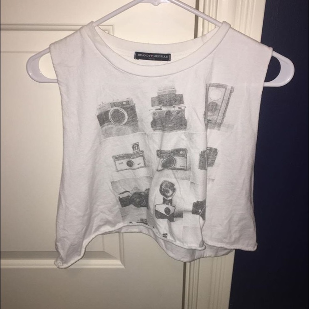 brandy melville cropped top