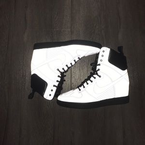RARE Nike Dunk Sky Hi Premium Reflective Wedge