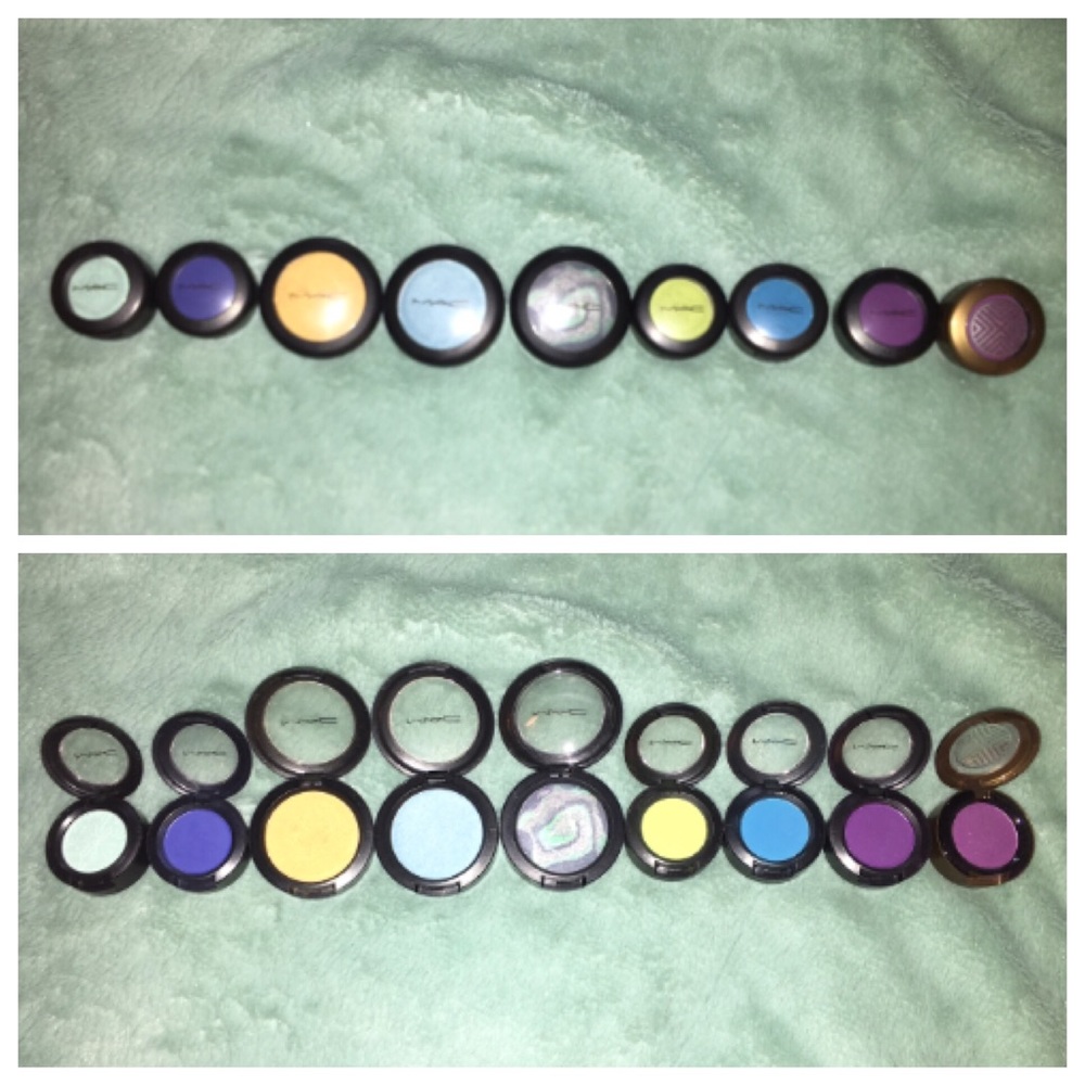 Bundle of MAC/Smashbox Eyeshadows & Eye Liners