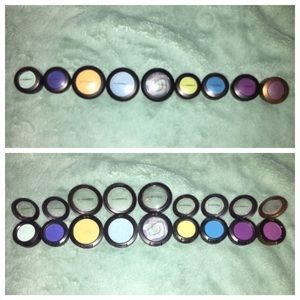Bundle of MAC/Smashbox Eyeshadows & Eye Liners