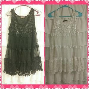 Beautiful flowy tops size xL