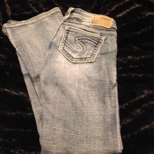 Silver jeans