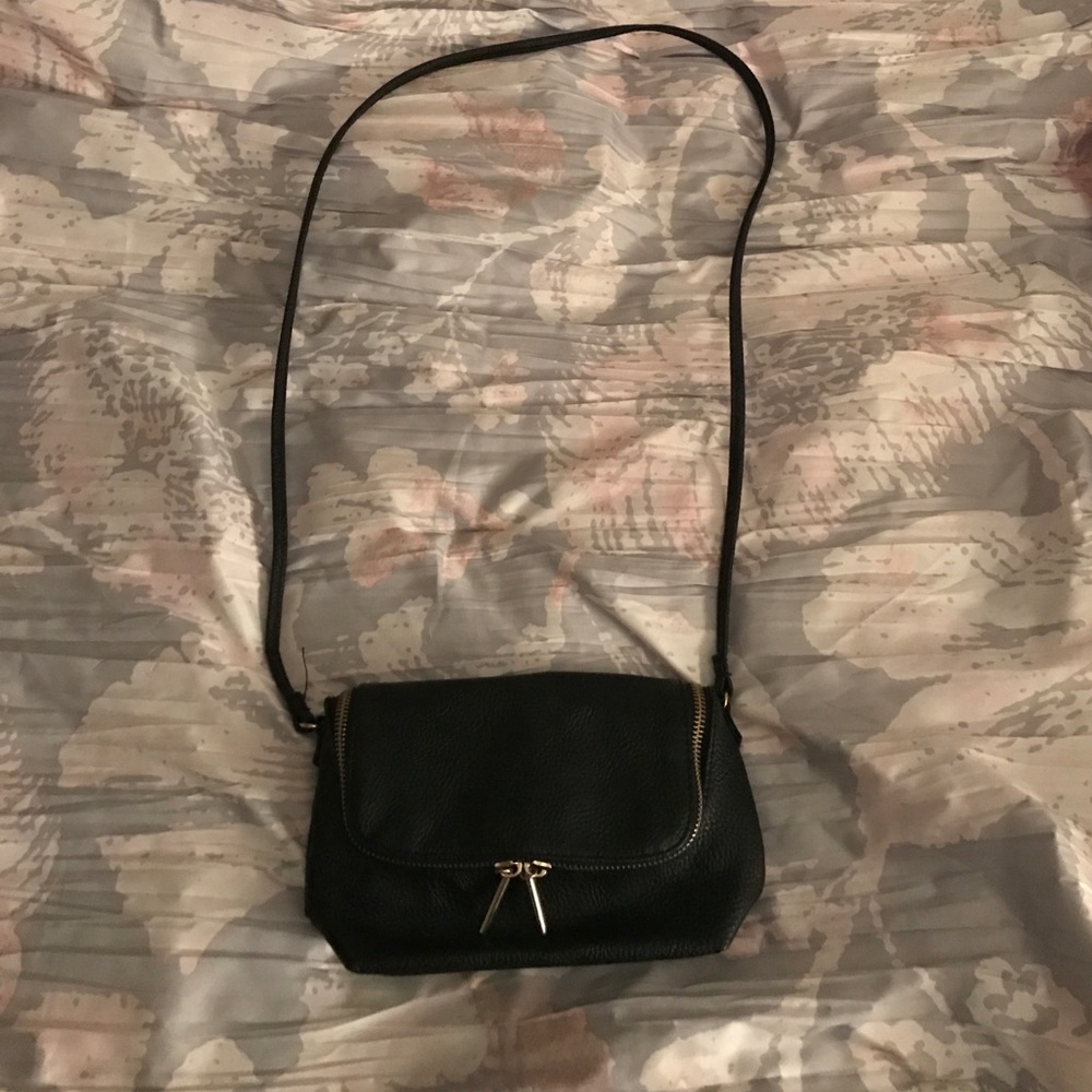 Small black cross body purse