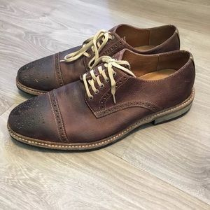 Florsheim Limited Ombré Brown Leather Oxfords