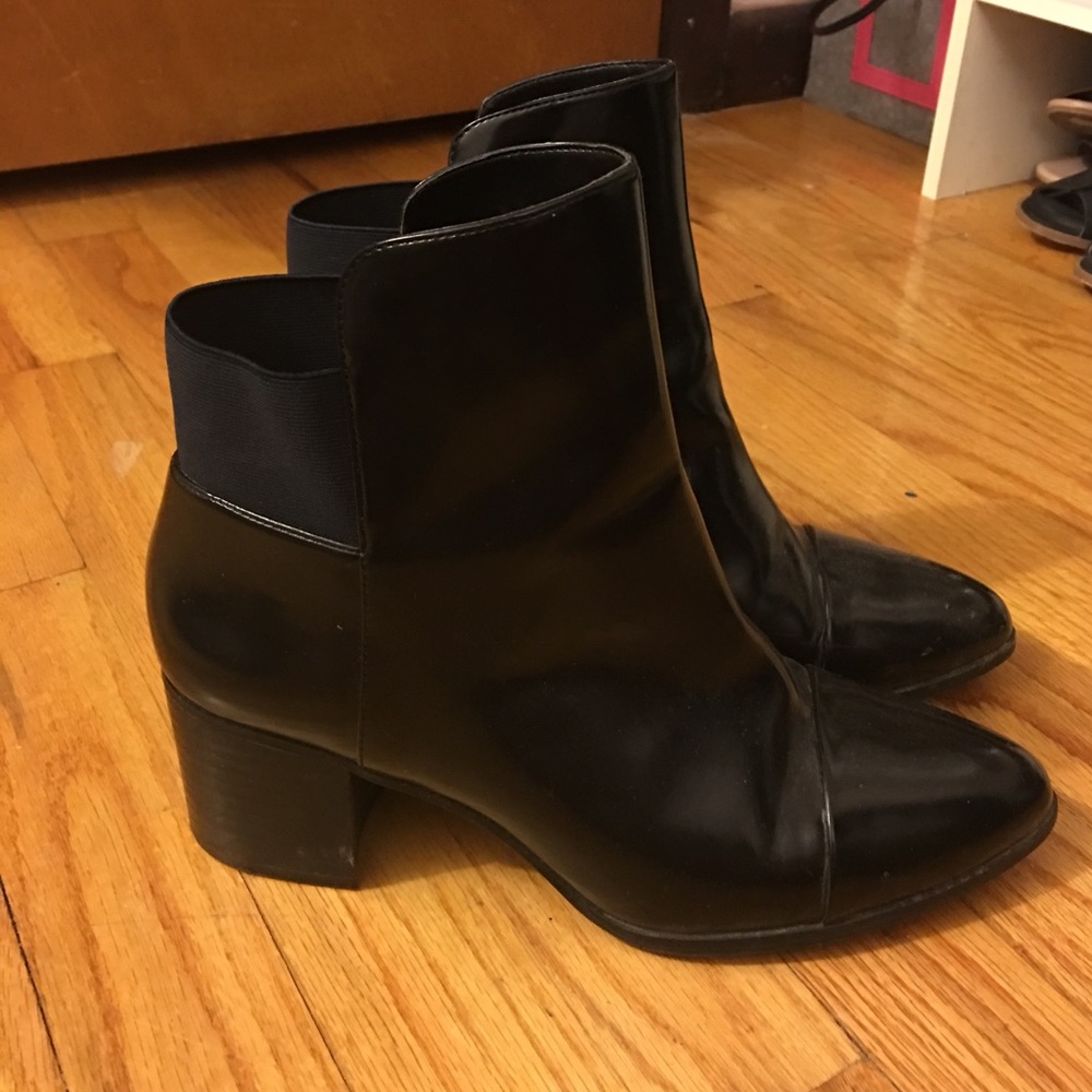 Zara black boots