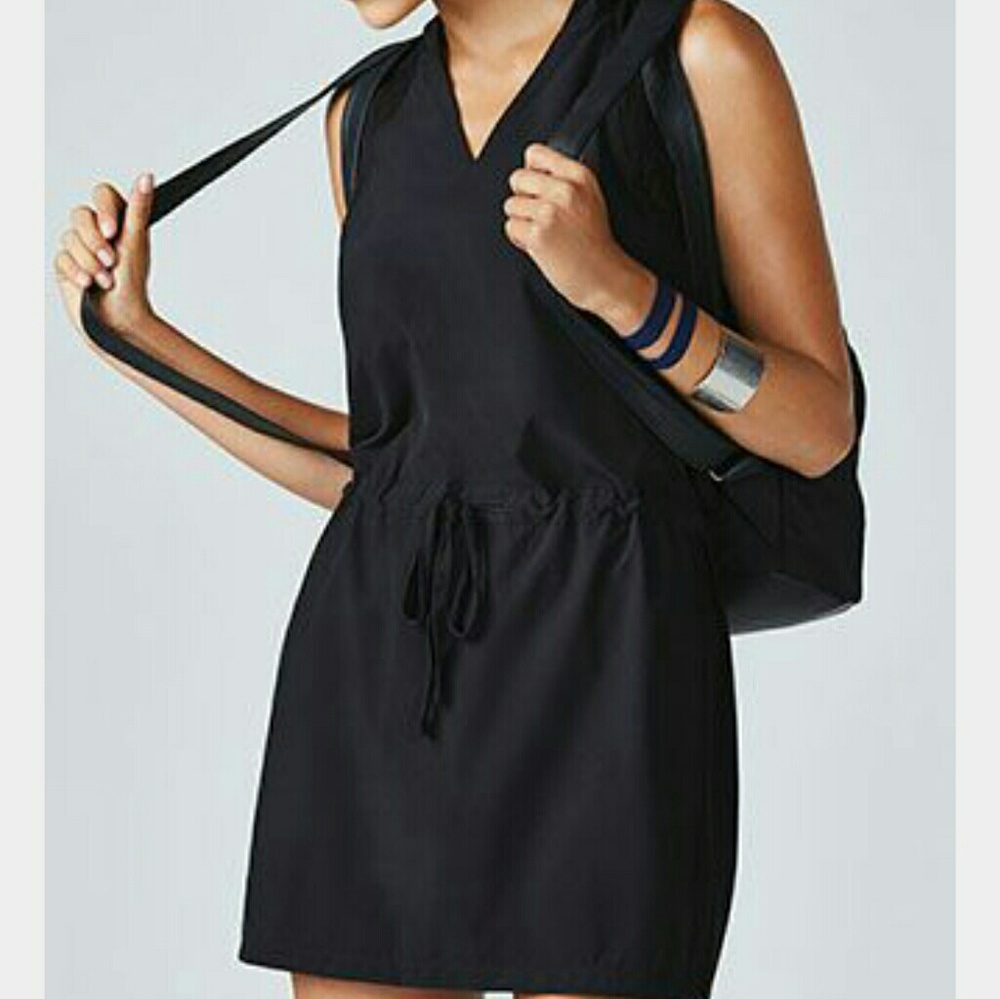 Mesh black fabeltics cover up dress
