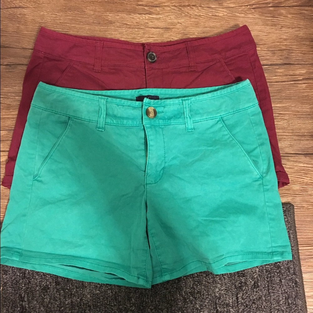 BUNDLE!!! American eagle midi shorts.
