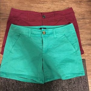 BUNDLE!!! American eagle midi shorts.