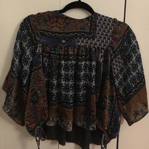 Zara patterned top