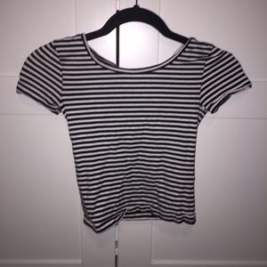 Stripped crop top