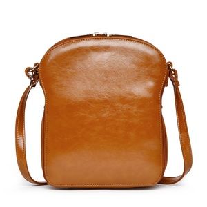 Toast bread crossbody bag