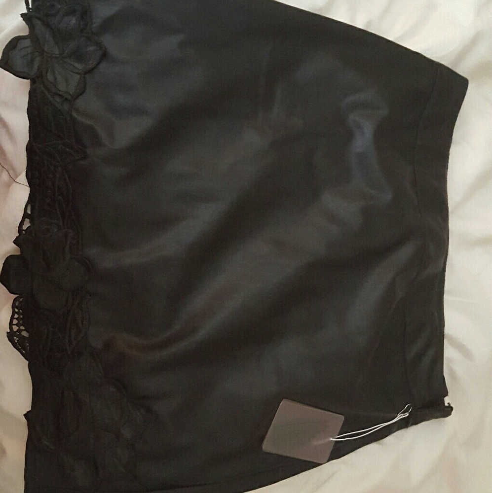 Sexy Faux Leather skirt