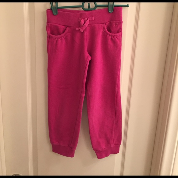 Gymboree Like New!! Pink Sweatpants Size 7 - Picture 1 of 5