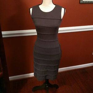 Calvin Klein dress, form fitting. Looks great on.