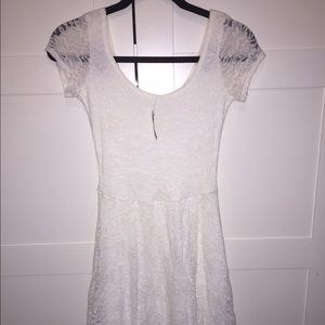 White lace dress, never been worn