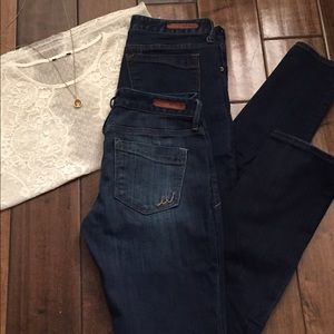 2 Pairs Express Skinny Jeans