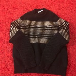 Givenchy Black and Gold Sweater
