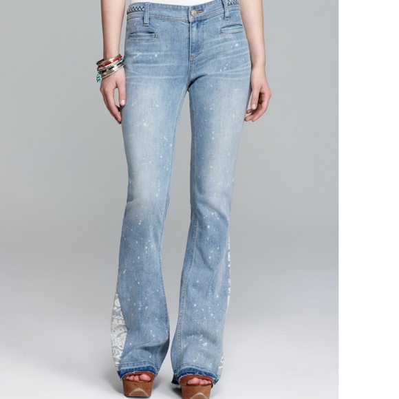 mermaid flare jeans