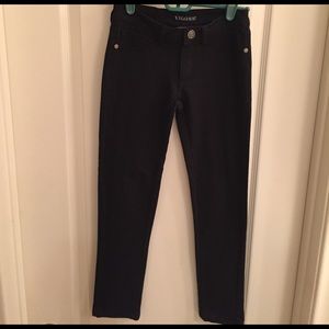 Vigoss Black stretch jeans butterfly sequin Size 7