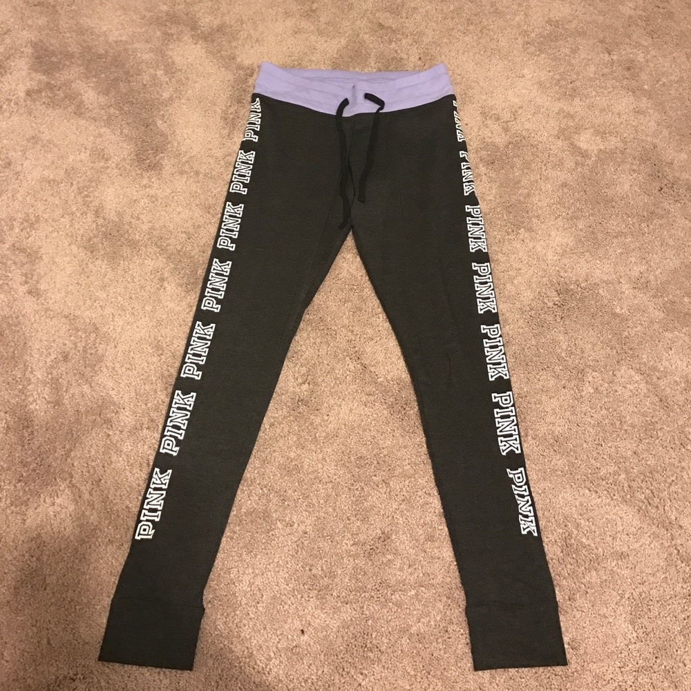 Pink yoga pants