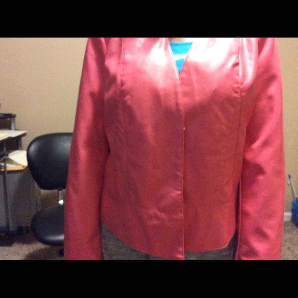 Jacket  faux leather very soft