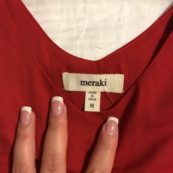 Red Meraki dress - Picture 2 of 2