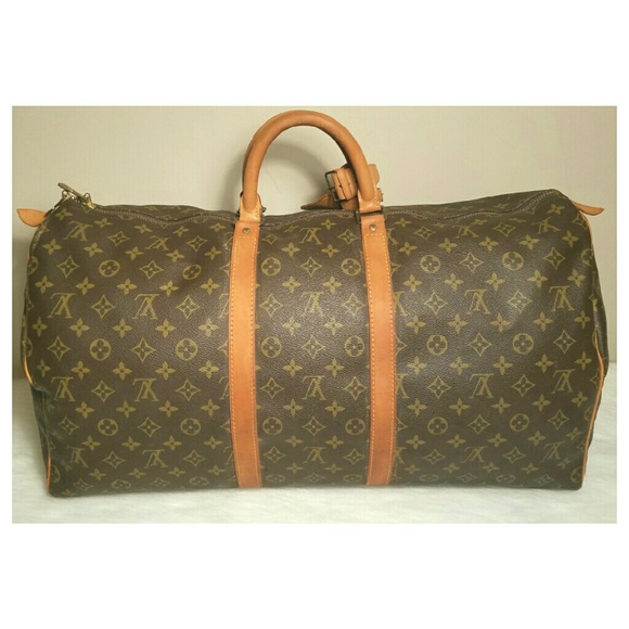 Sold Louis Vuitton Monogram Keepall 55 - Picture 2 of 8