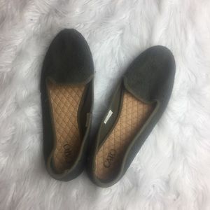 Army Green Lace Slides