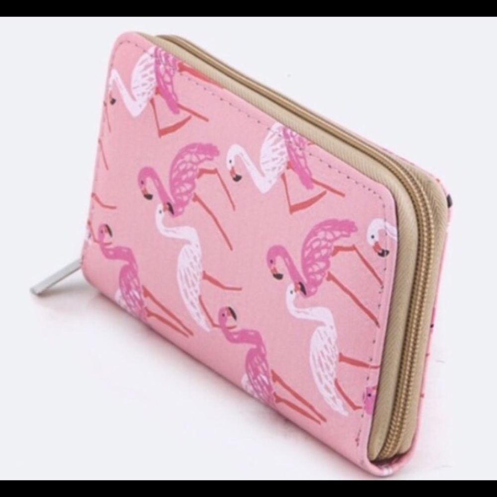 Pink flamingo Wallet