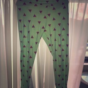 Lularoe Sailboat Nautical Leggings