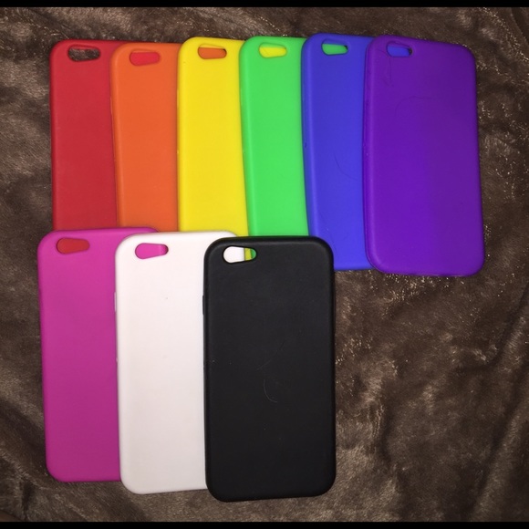 (9) iPhone 6/6s colorful iPhone cases - Picture 1 of 2
