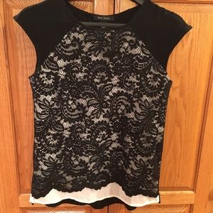 WHBM Lace Top Sz XS WHBM Lace Top Sz XS