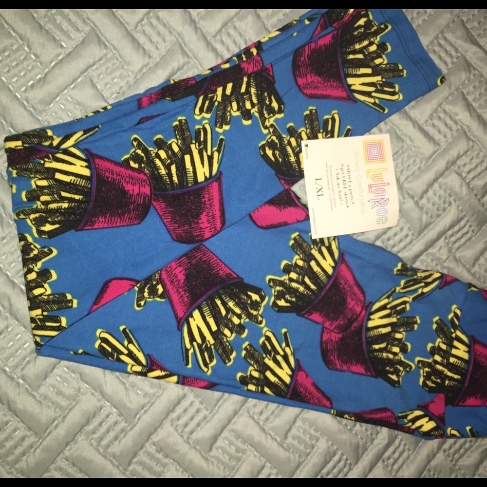 Youth French Fry Leggings
