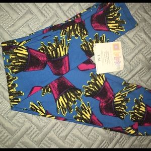 Youth French Fry Leggings