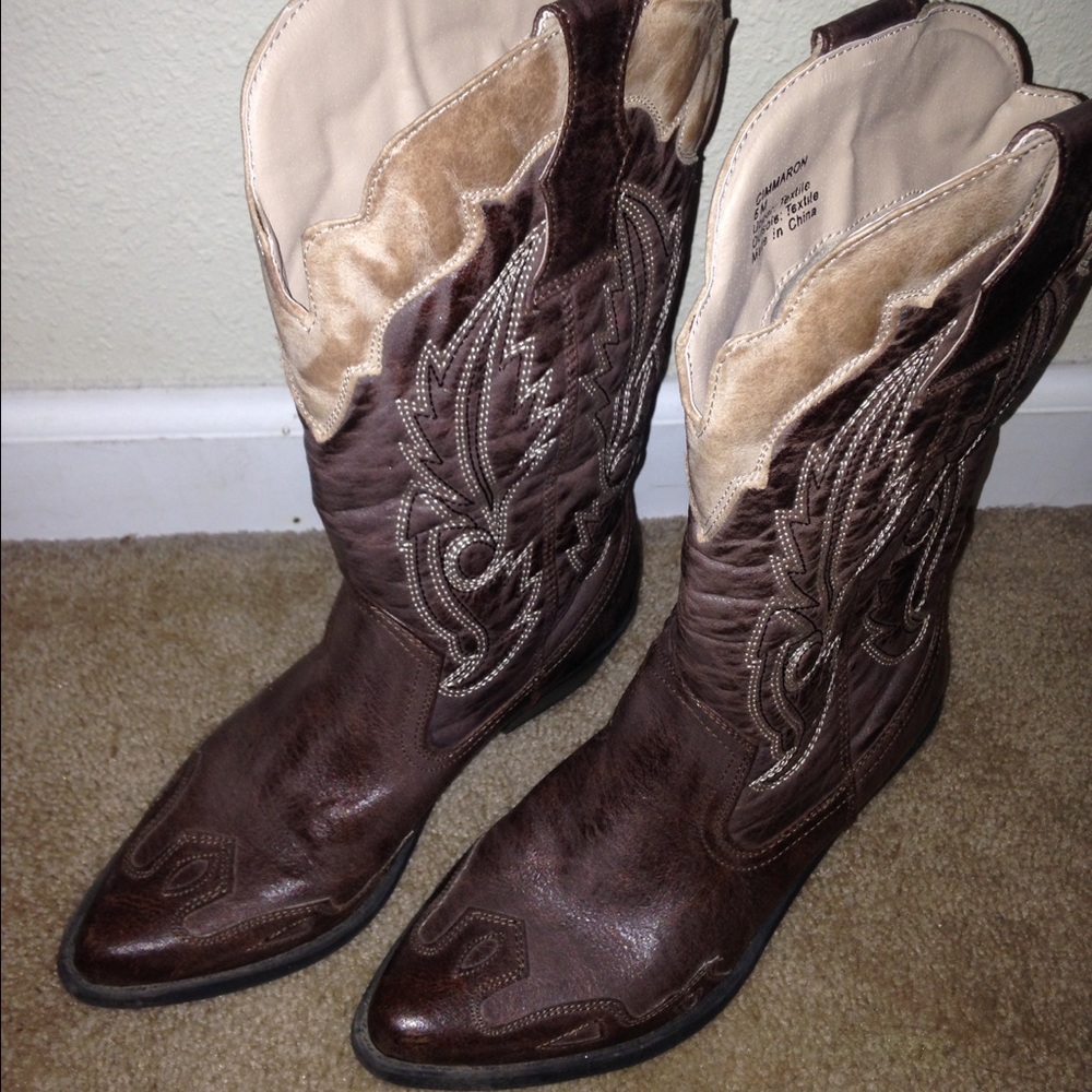 Cowgirl boots!