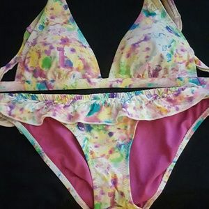 Volcom watercolor bikini