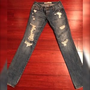 Hollister Ripped skinny jeans