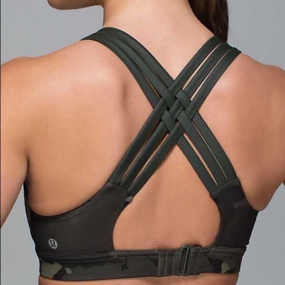 Lululemon Camo Energy Bra - Picture 1 of 5