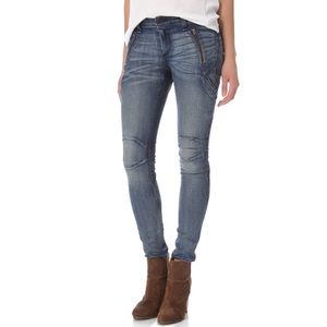 Rag & Bone "Rally" Cargo Skin Jeans - 26