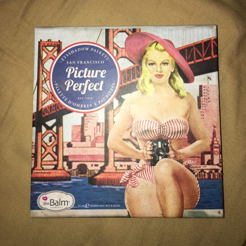 Customized The Balm eyeshadow pallet