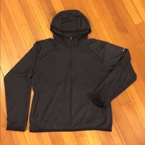 Nike dri fit hooded top