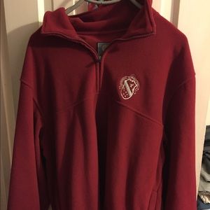 Alpha phi fleece pullover