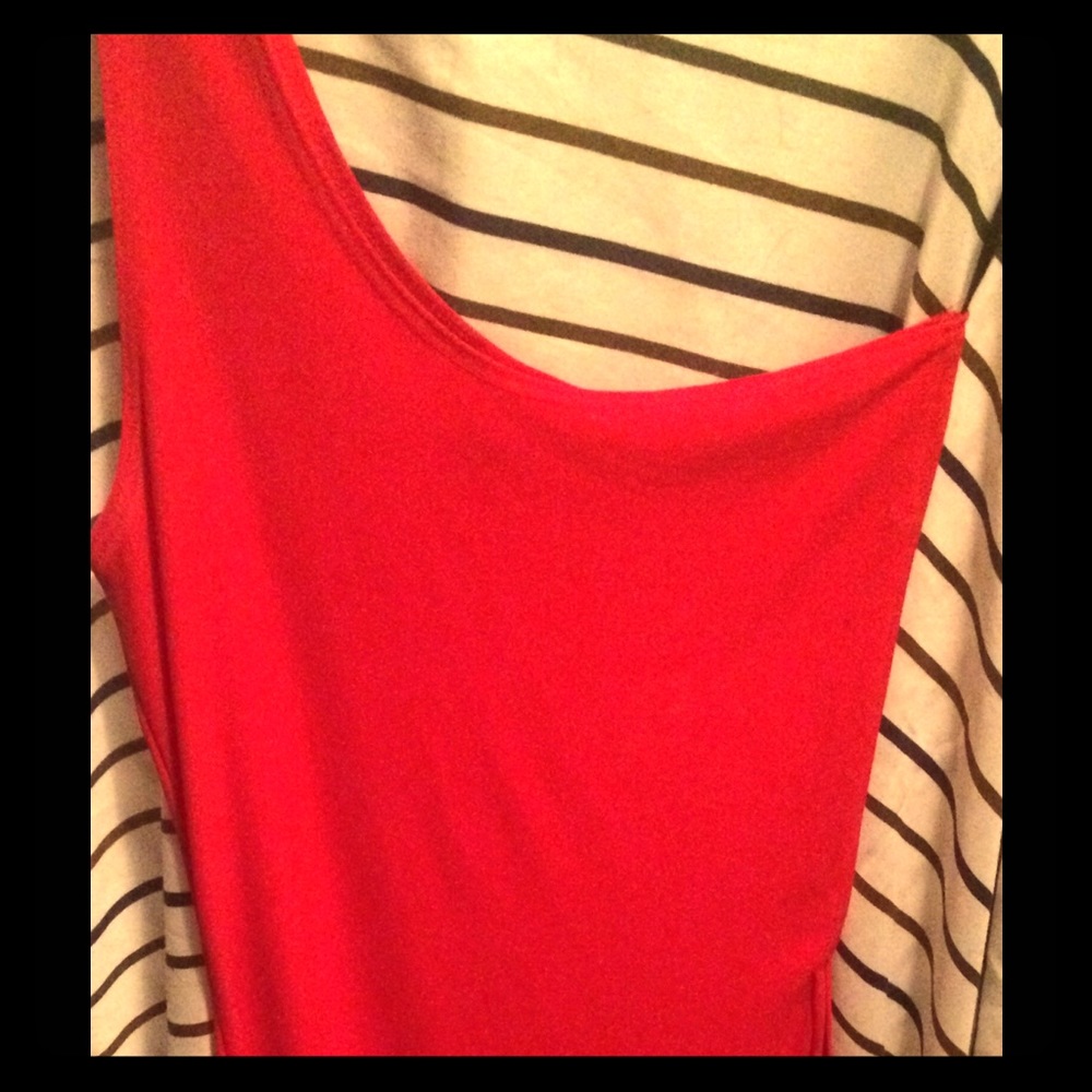 Red dress