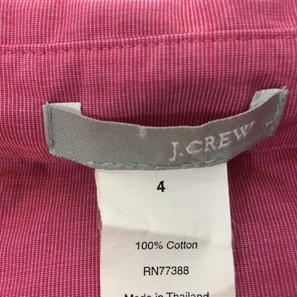 ‼️SOLD‼️ J Crew Pink Button Down - Picture 3 of 6