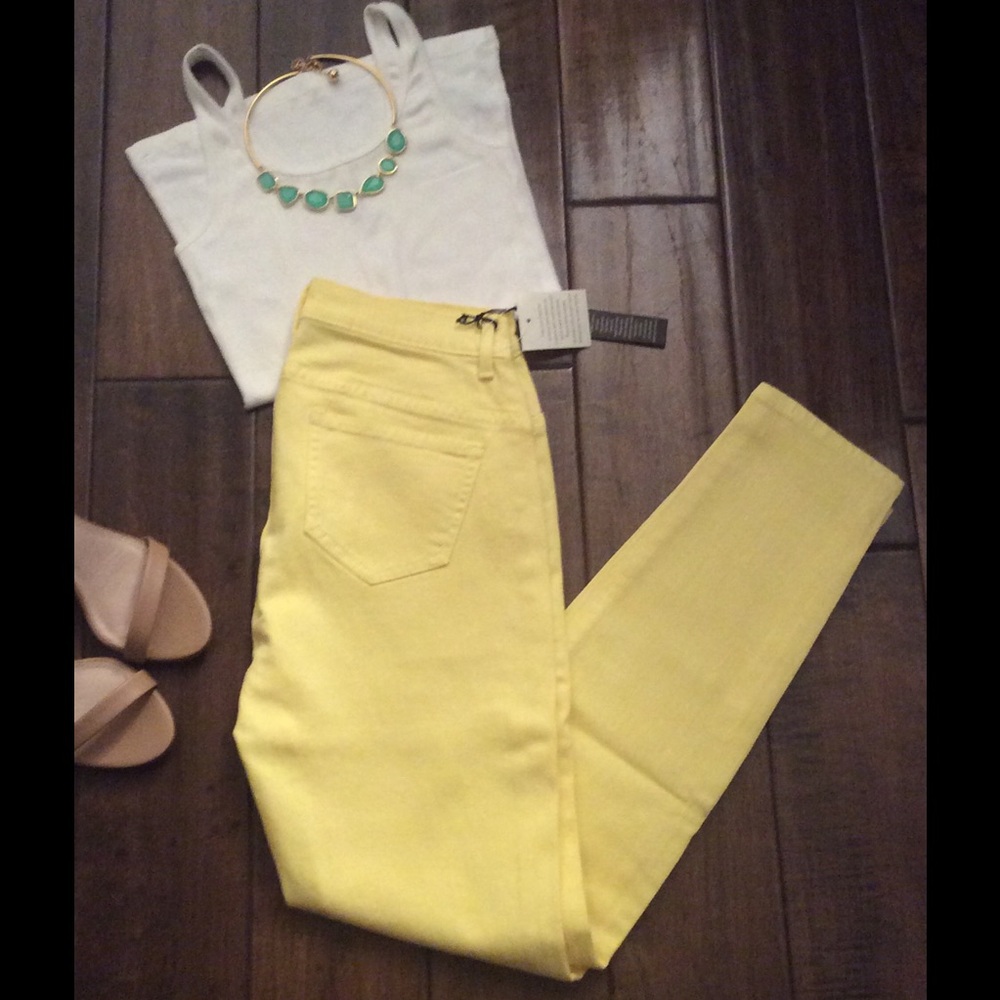 Victoria Secret Yellow Jeans