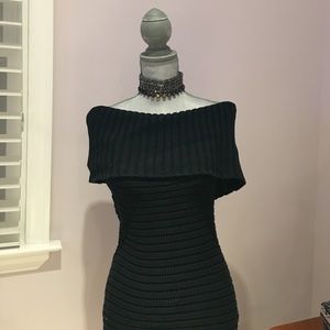 Off Shoulder Sweater Dress