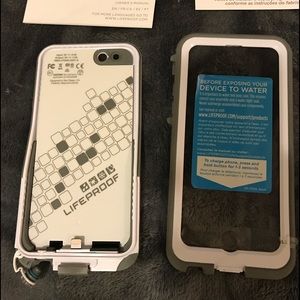 IPhone 6 life proof case + 2X battery life case