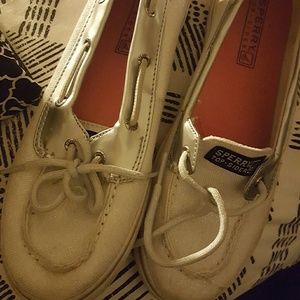 White Sperry Top Sider